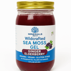 Ginger & Elderberry Sea Moss Gel 16oz
