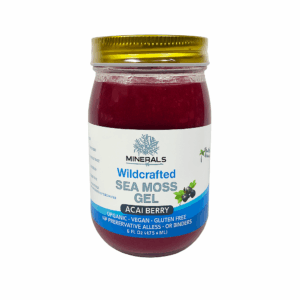 Acai Berry Wildcrafted Sea Moss Gel 16oz
