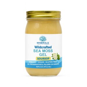 Soursop Wildcrafted Sea Moss Gel 16oz
