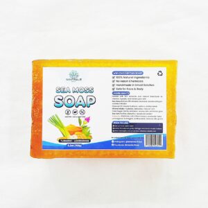 Turmeric Lemongrass Sea Moss Soap
