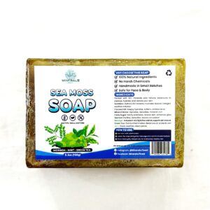 Moringa Mint Green Tea Sea Moss Soap